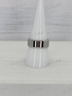 Stainless Steel Classic Polished Silver Band
